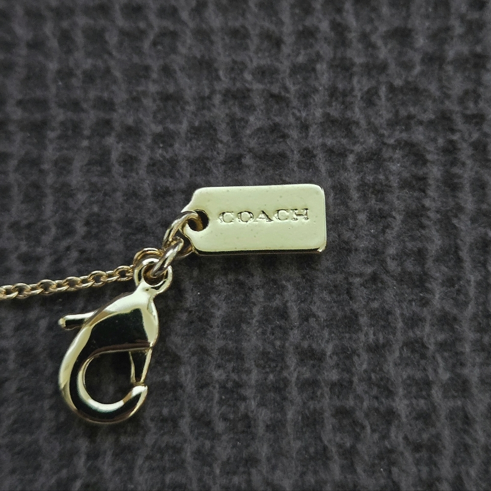 Coach Stationary Script🖋 "Coach" Necklace - Picture 11 of 15